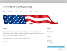Tablet Screenshot of americanlegislatures.com